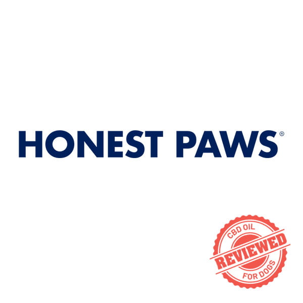 honest paws logo with review stamp