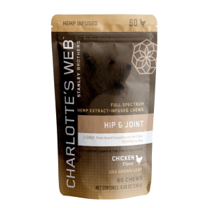 Charlottes Web Hip and Joint CBD Chews for dogs