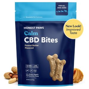 Honest Paws Calm Bites Package - best CBD dog treats 2024